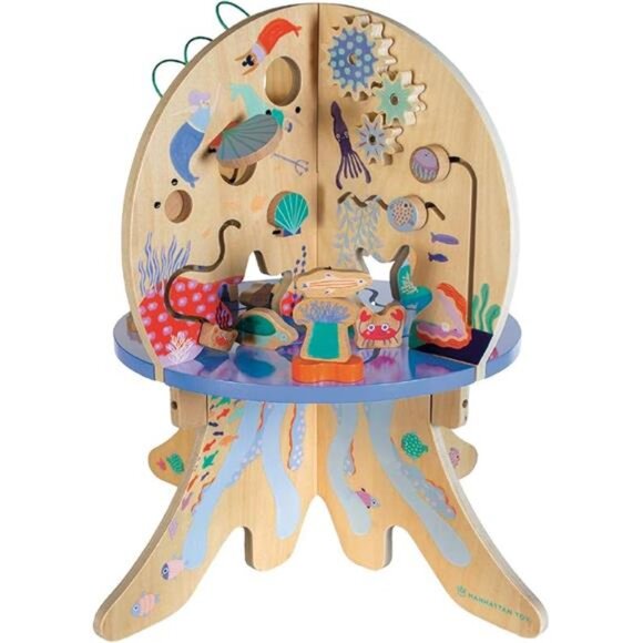 Manhattan Toy Deep Sea Adventure Wooden Toddler Activity Center - Picture 7 of 7